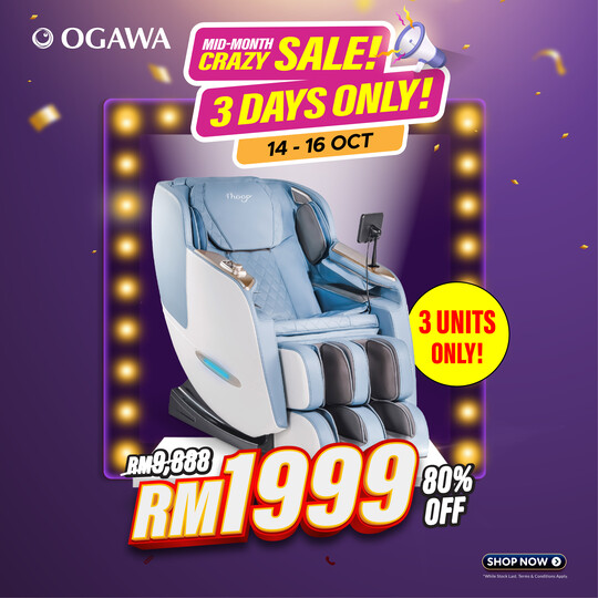 Ihoco Evoglo Massage Chair [Serene Blue]